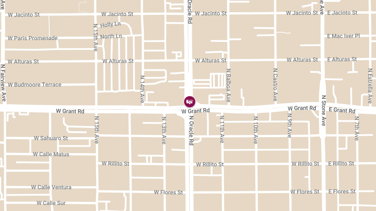 Crash with Injuries at Oracle and Grant