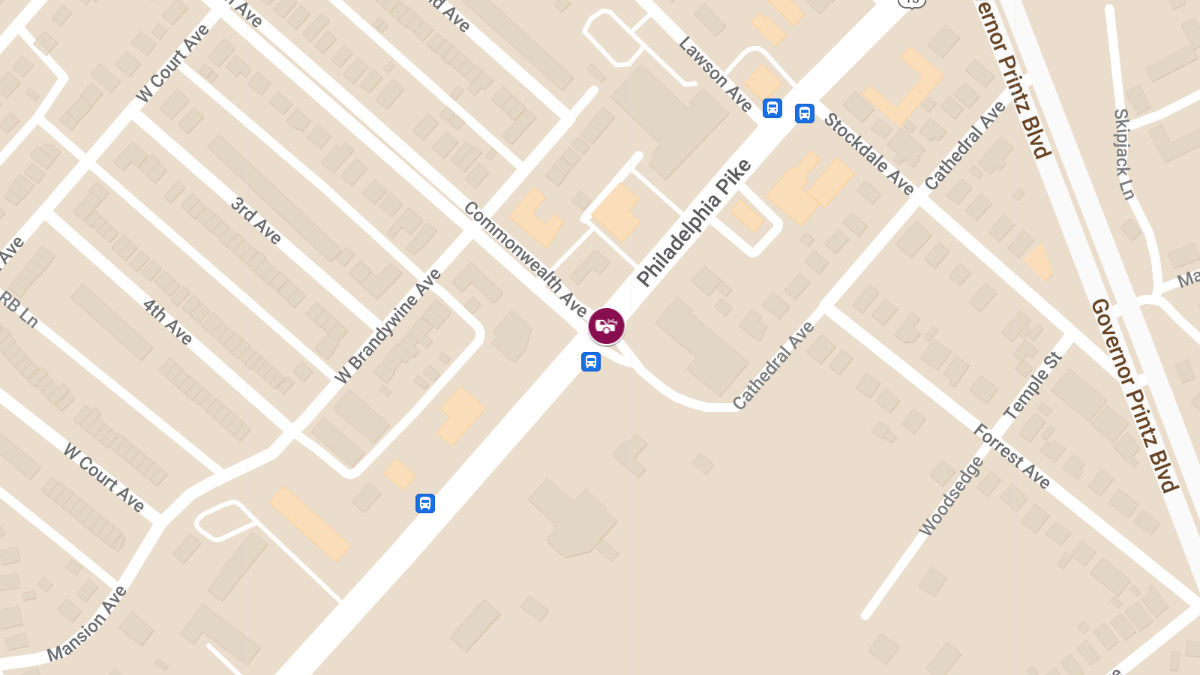Crash with Injuries at Philadelphia Pike and Commonwealth Ave