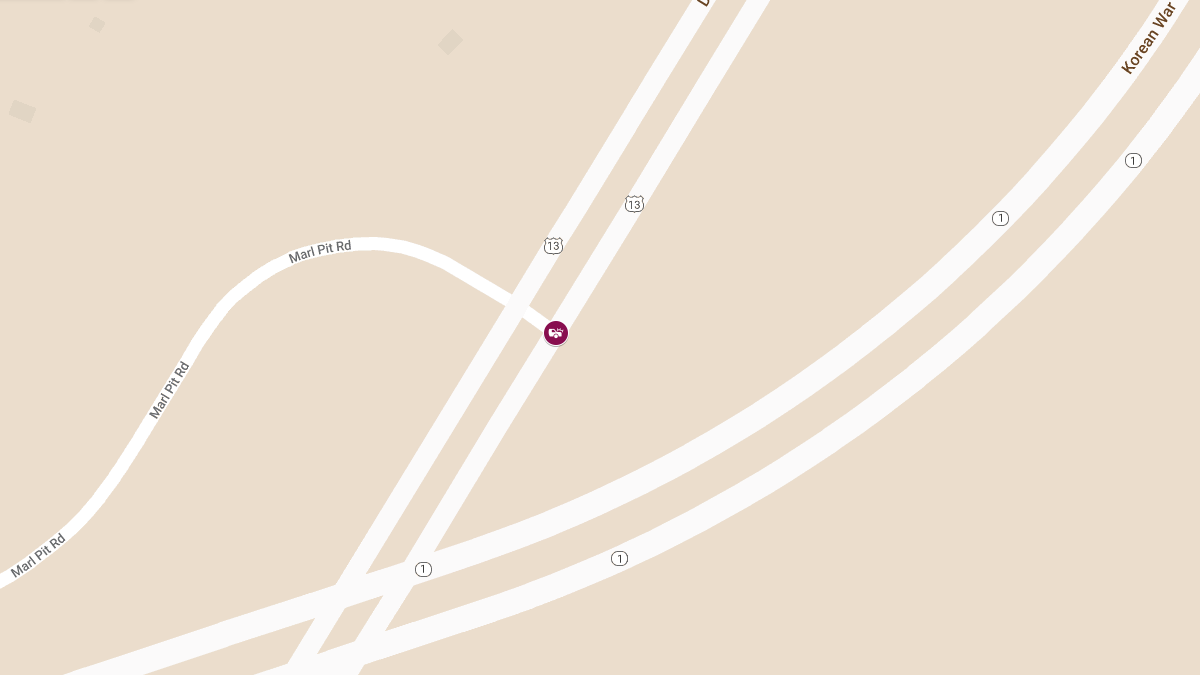 Crash with Injuries at Route 13 and Marl Pit Rd