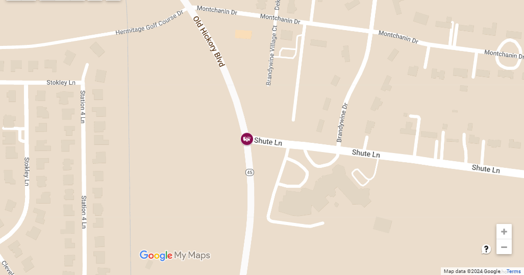 Crash with Injuries at Shute Ln and Old Hickory Blvd