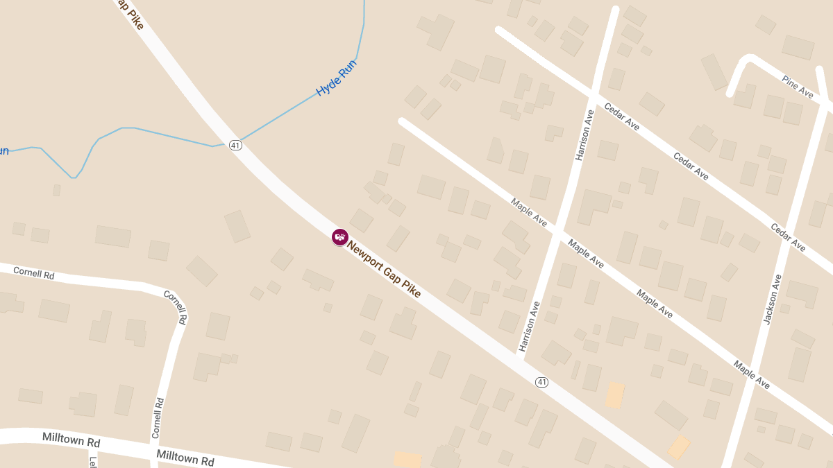 Crash with Injuries on Newport Gap Pike