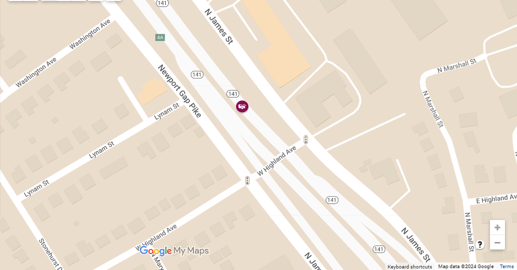 Crash with Injuries on Route 141 Northbound Off Ramp to Newport