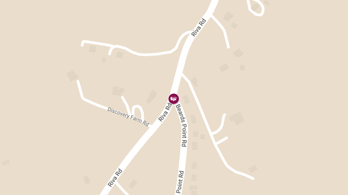 Crash with Medevac at 3100 Block of Beards Point Rd