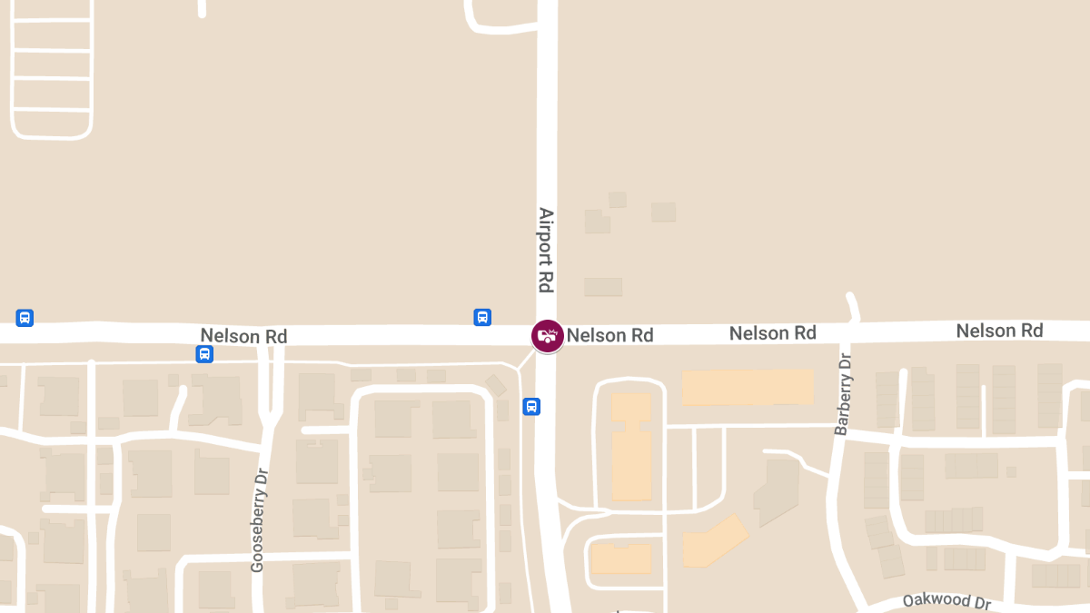 DUI Crash at South Airport Rd and Nelson Rd Causes Injuries