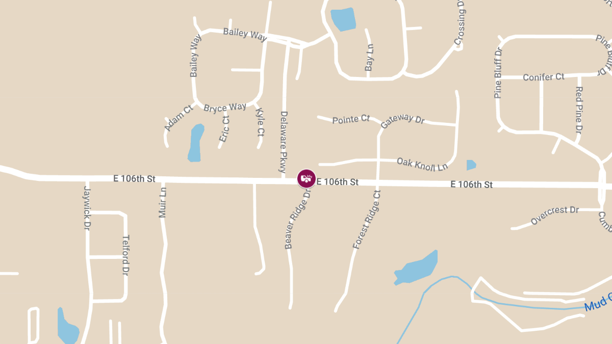 Entrapment Accident at E 106th St & Beaver Ridge Dr