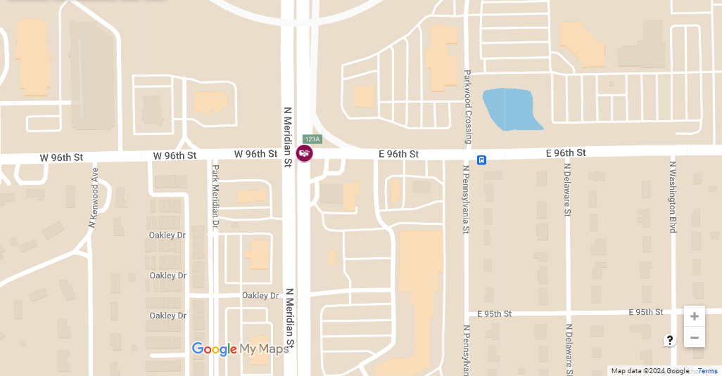 Entrapment Accident at Meridian St and E 96th St