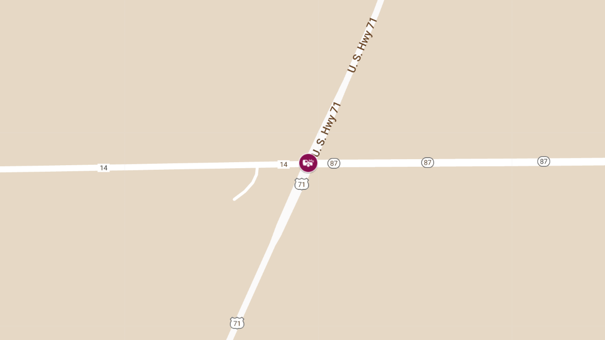 Fatal Accident at Highway 87 and Highway 71