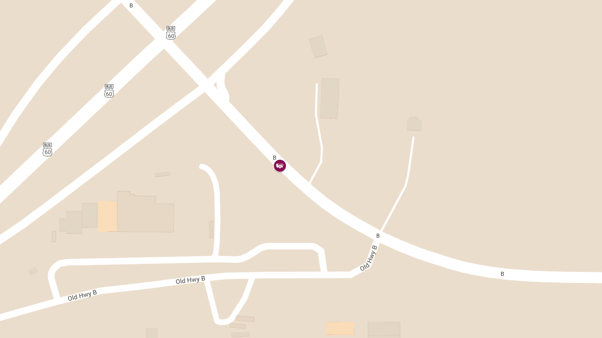 Fatal Accident on Hwy B, 2 Miles East of Poplar Bluff