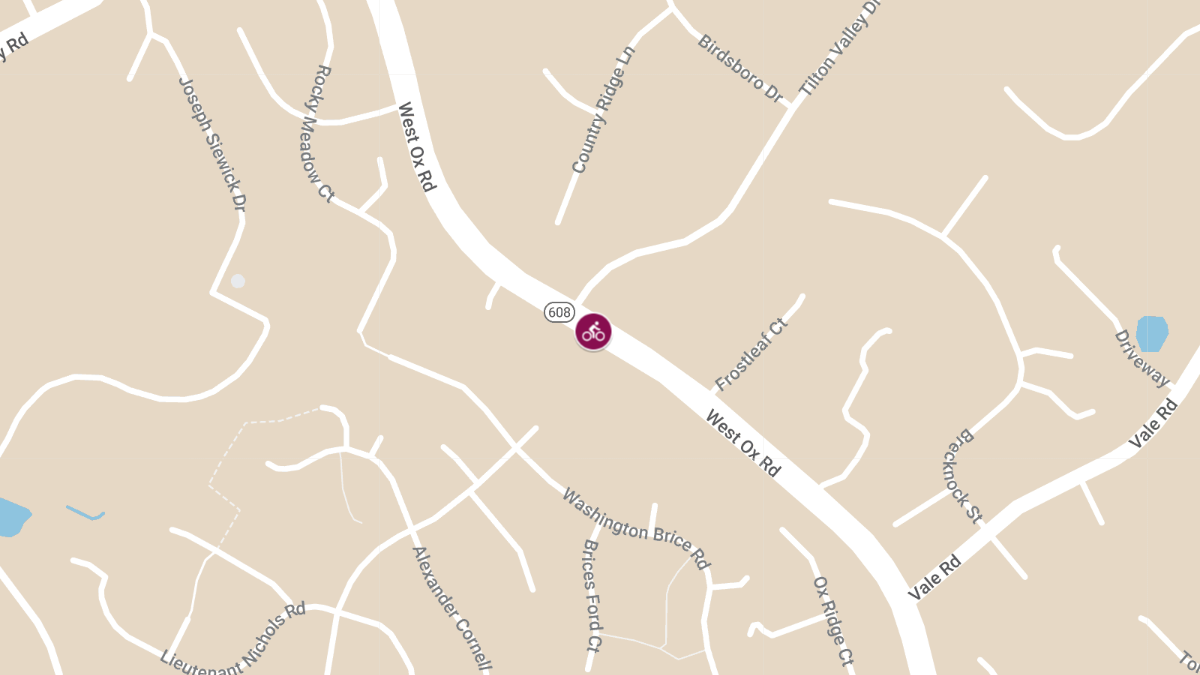 Fatal Bicycle Crash Near Penderwood