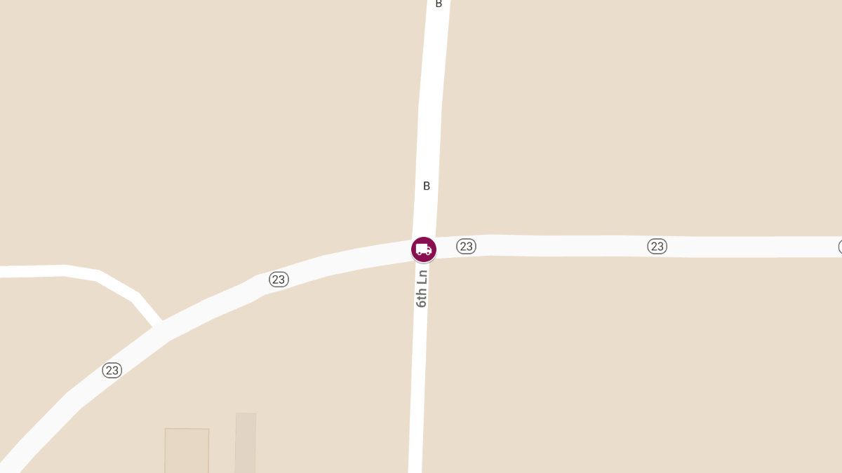 Fatal Collision between Car and Semi Truck at State Highway 23 & County Highway B