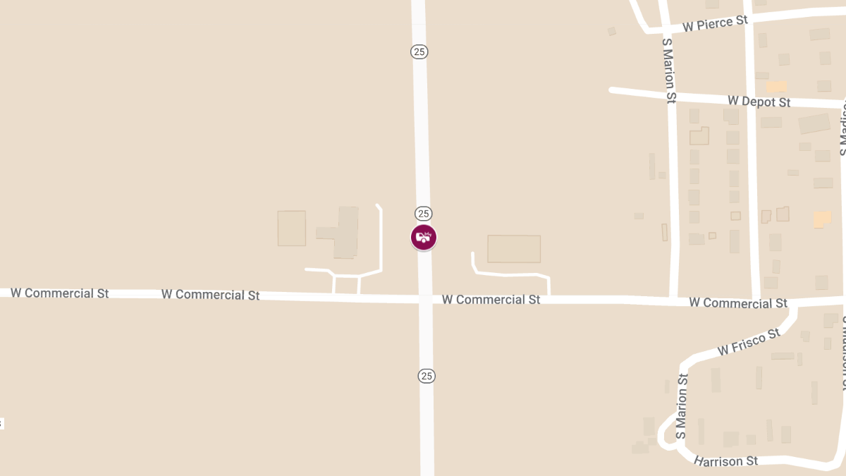 Fatal Collision on Highway 25 Two Miles North of Clarkton