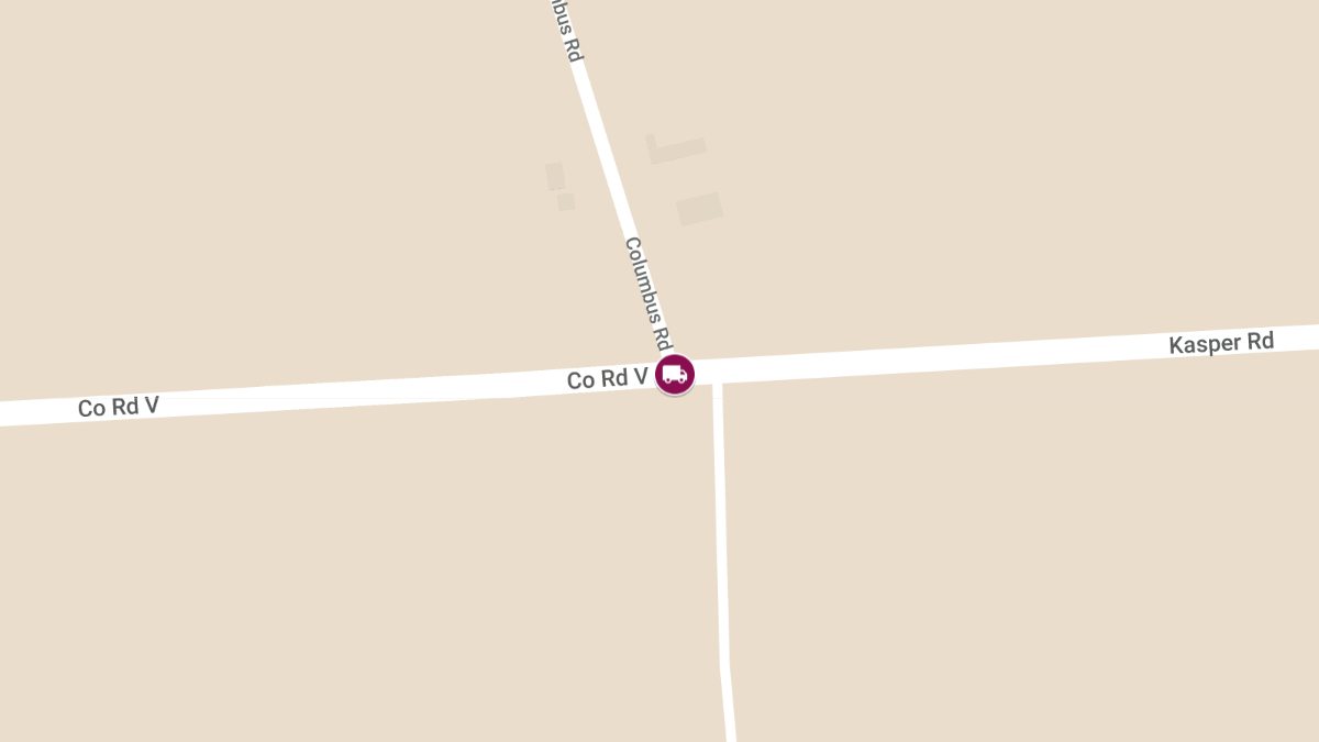 Fatal Crash Between Pickup Truck and SUV at CTH V and CTH C