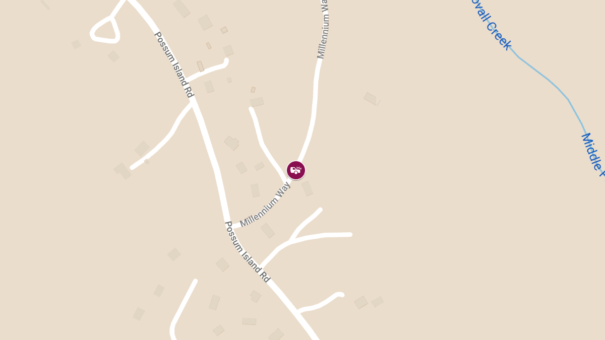 Fatal Crash Claims Life of 16-Year-Old at the intersection southbound on Possum Island Road with Millennium Way.