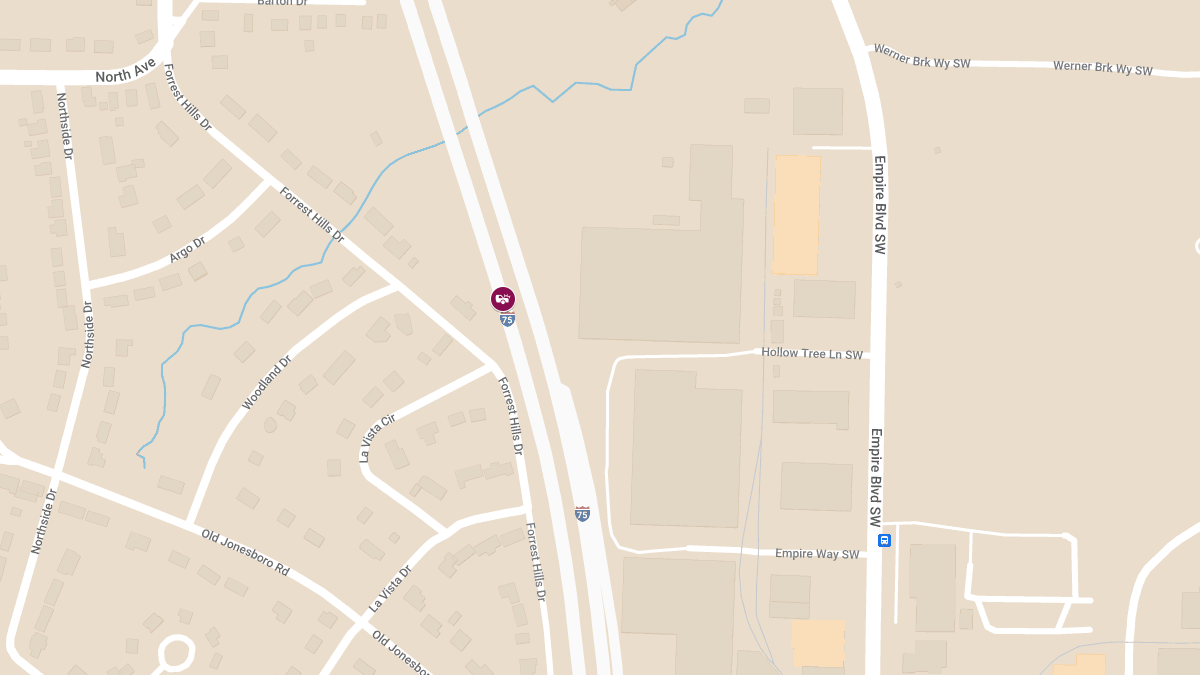 Fatal Crash Closes I-75 North to I-285 East Ramp