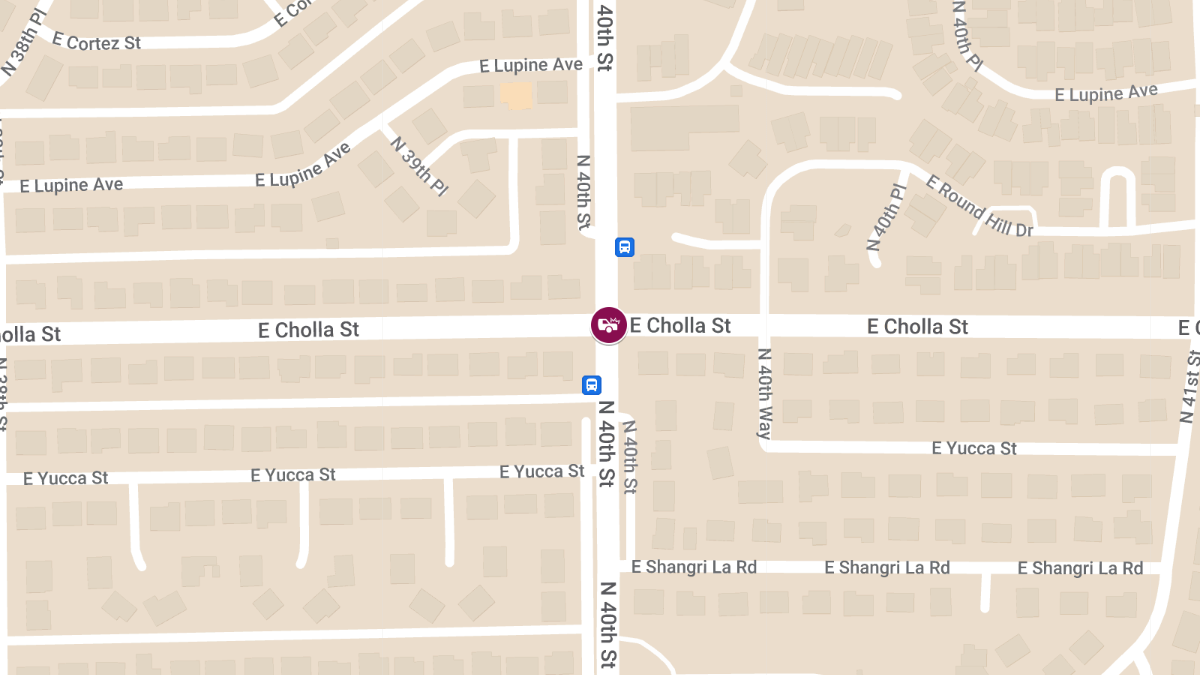 Fatal Crash Involving Three Vehicles at 40th and Cholla St