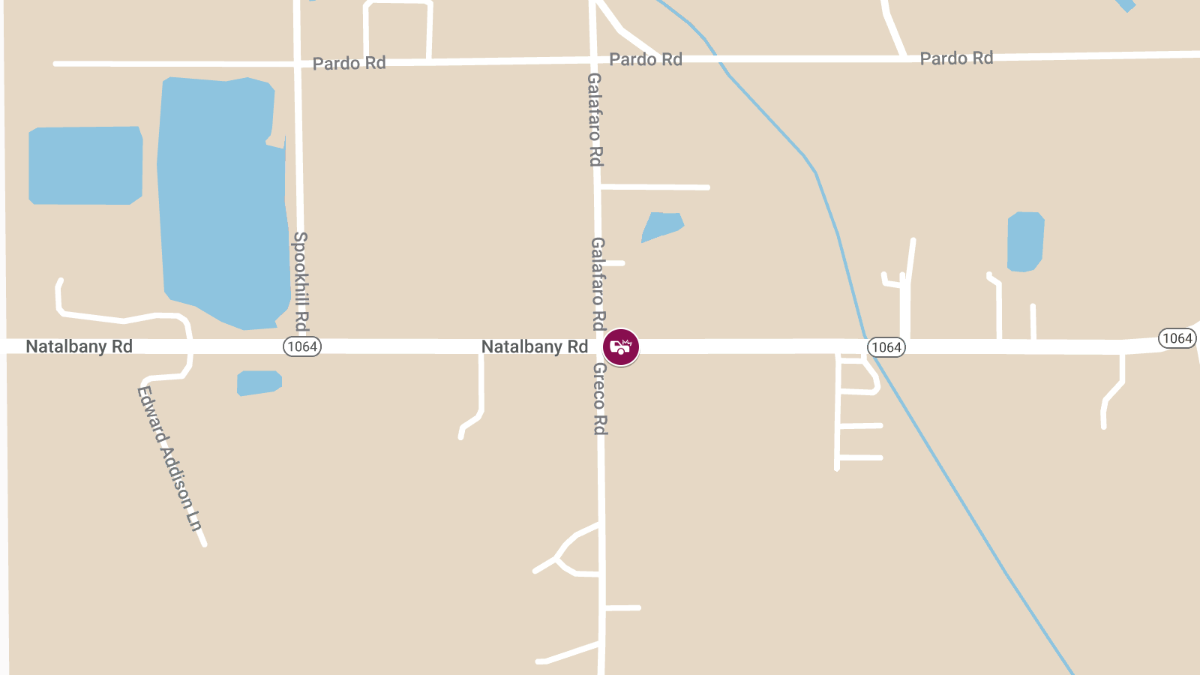 Fatal Crash Involving Three Vehicles at LA Hwy 1064 and Greco Rd