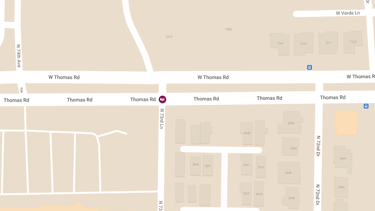 Fatal Crash at N 74th Ave and W Thomas Rd