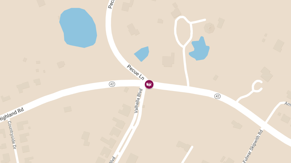 Fatal Crash at Highland Rd and Pecue Ln