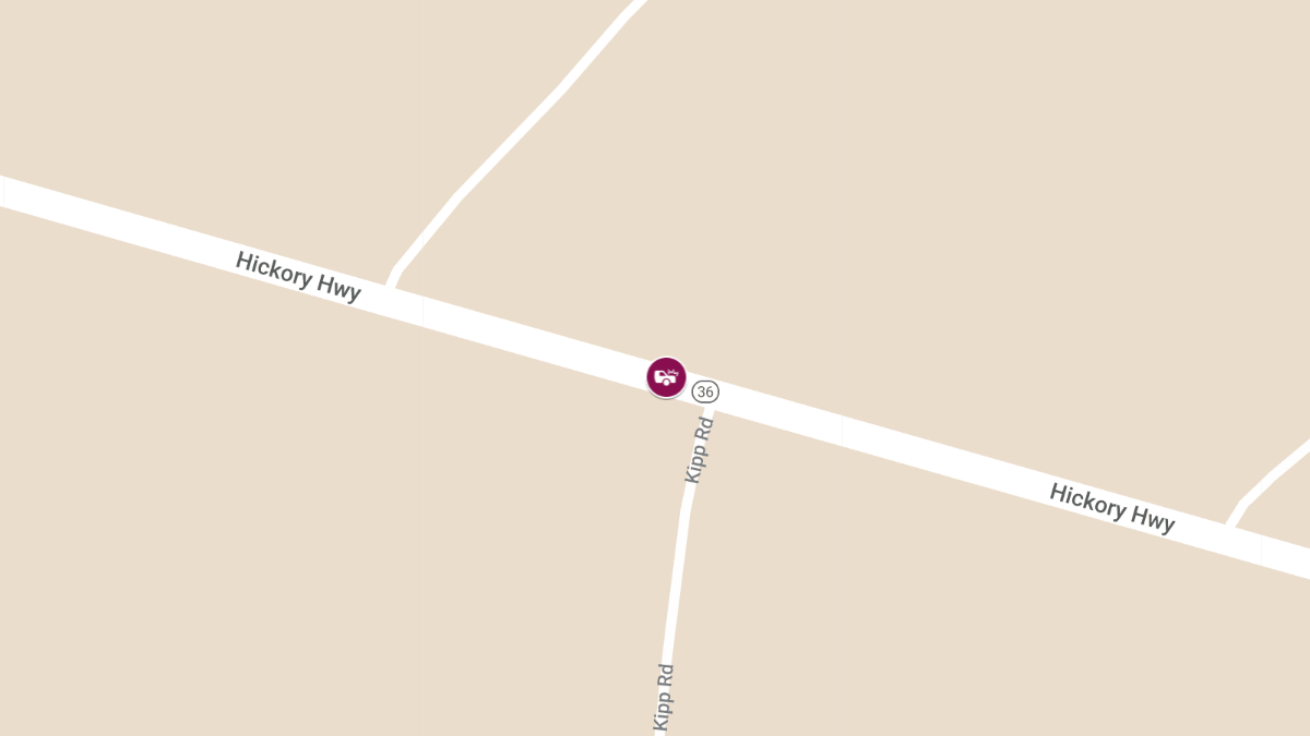 Fatal Crash on Louisiana Highway 36 Near Kipp Rd
