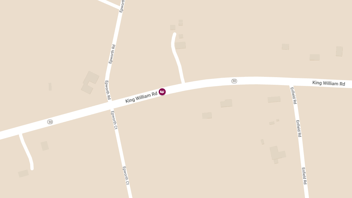 Fatal Crash with Entrapment at 5841 King William Rd