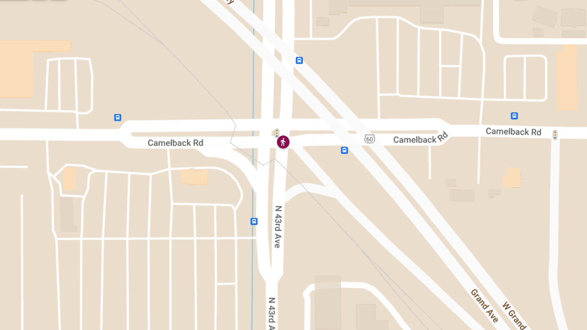 Fatal Hit-and-Run Collision at Camelback Rd and 43rd Ave