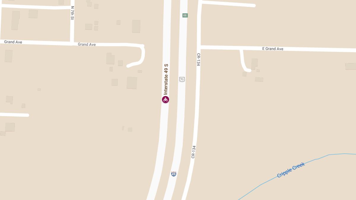 Fatal Motorcycle Accident on I-49