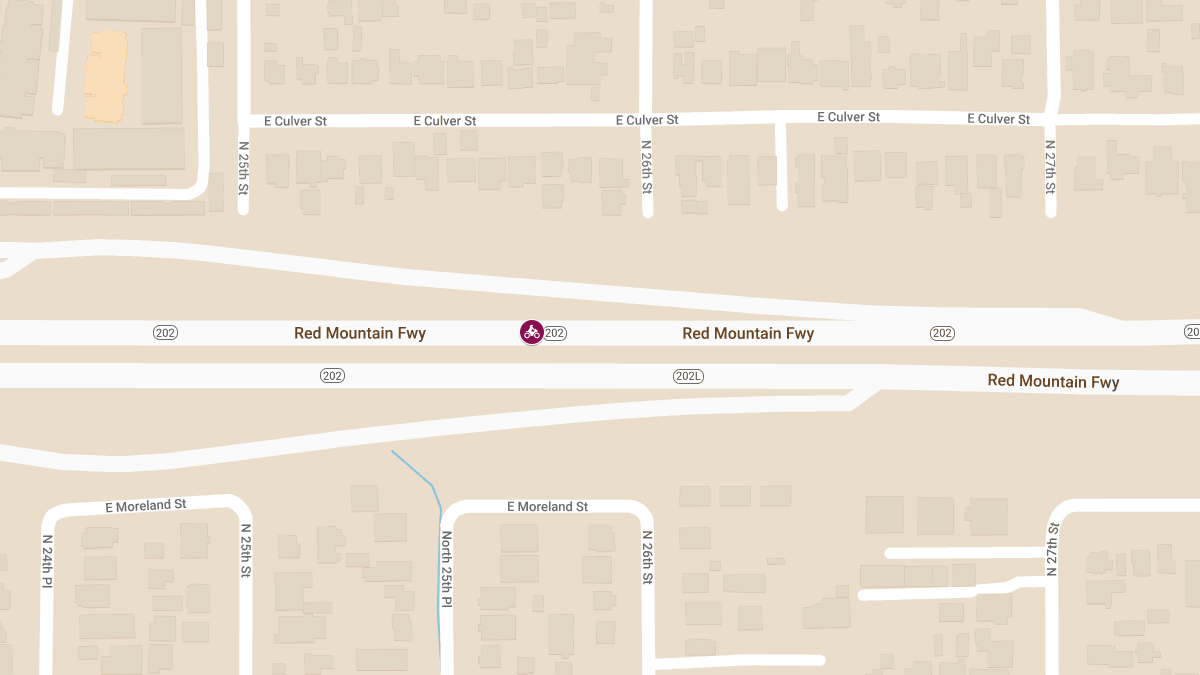Fatal Motorcycle Crash on Eastbound SR-202 near Country Club Dr