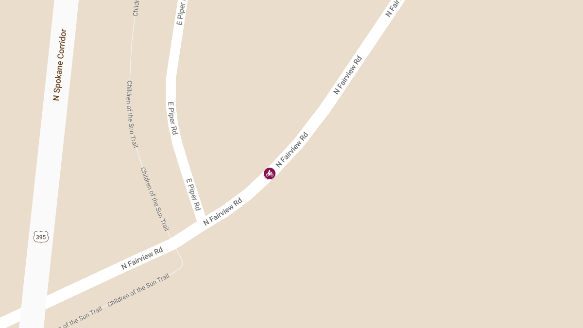 Fatal Motorcycle Crash on North Fairview Rd near East Piper Rd
