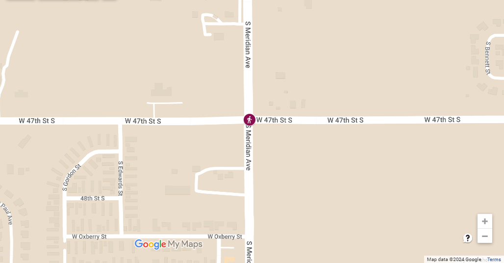 Fatal Pedestrian Accident at West 47th St South & Meridian