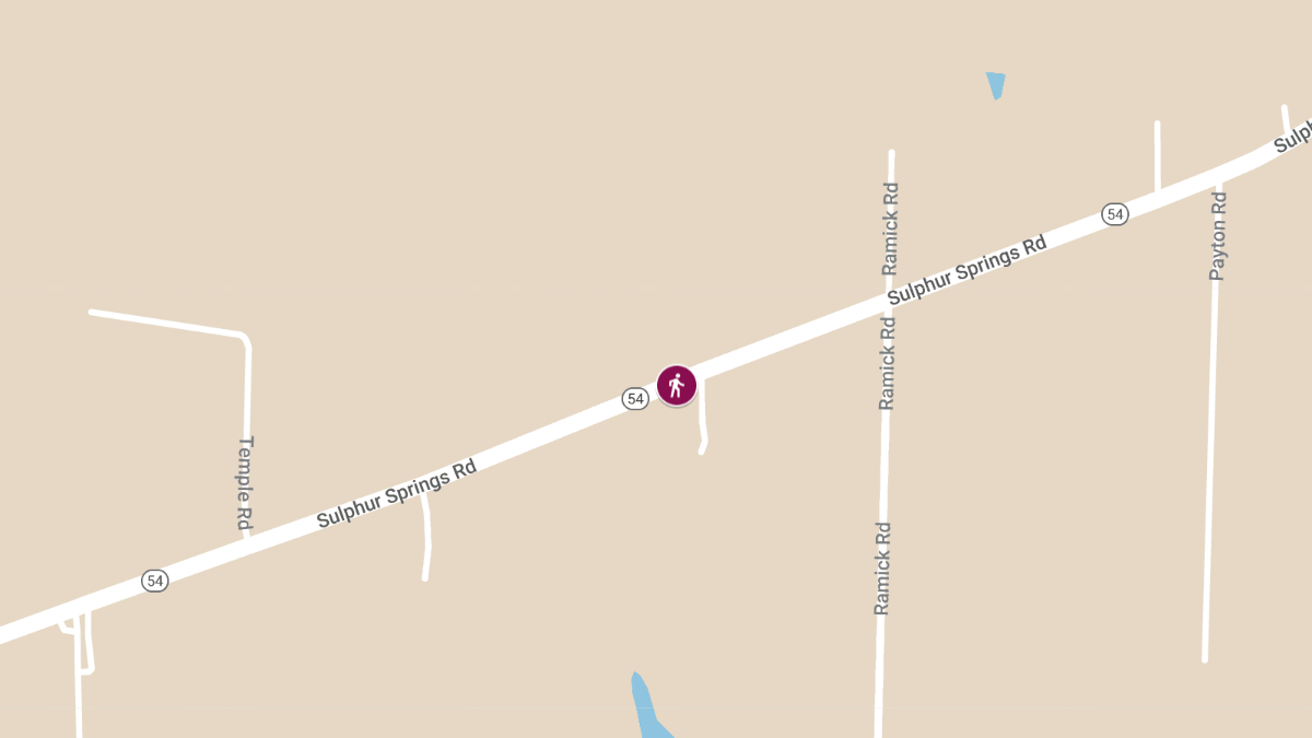 Fatal Pedestrian Accident on S.H. 54 West of Ramick Rd