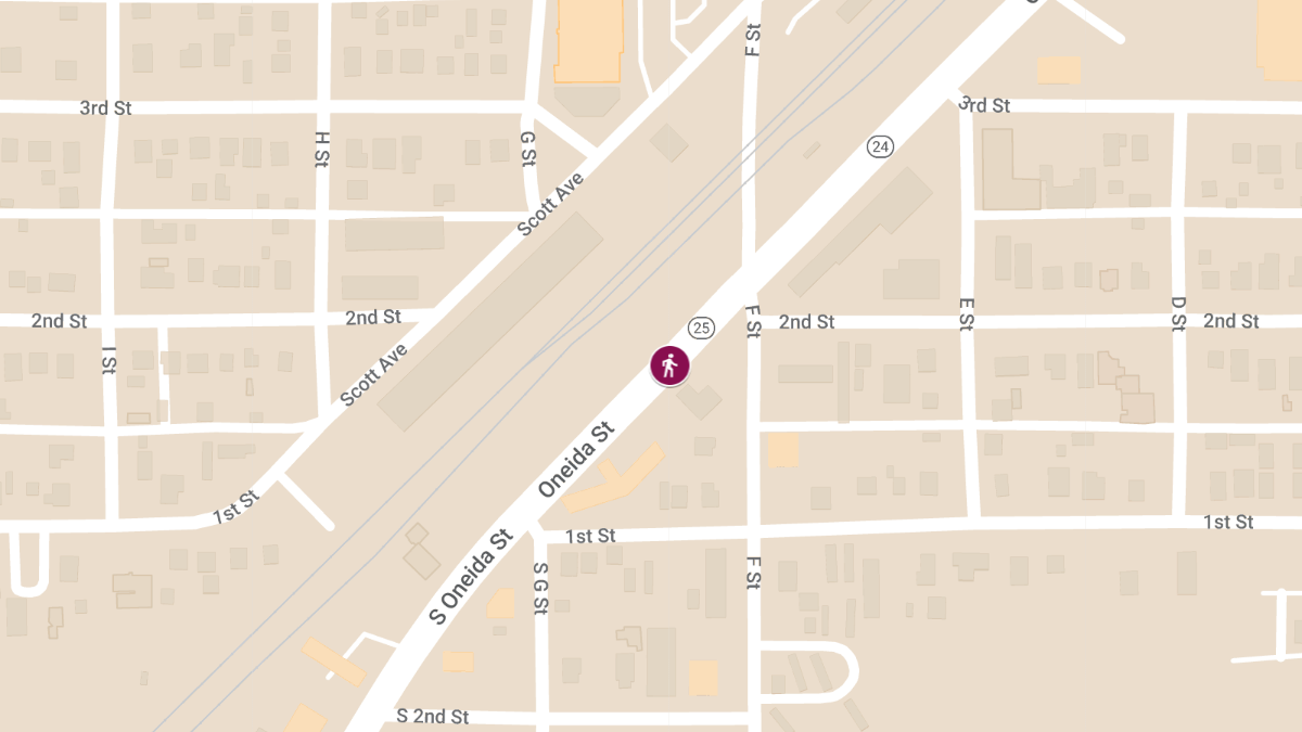 Fatal Pedestrian Accident on State Highway 25