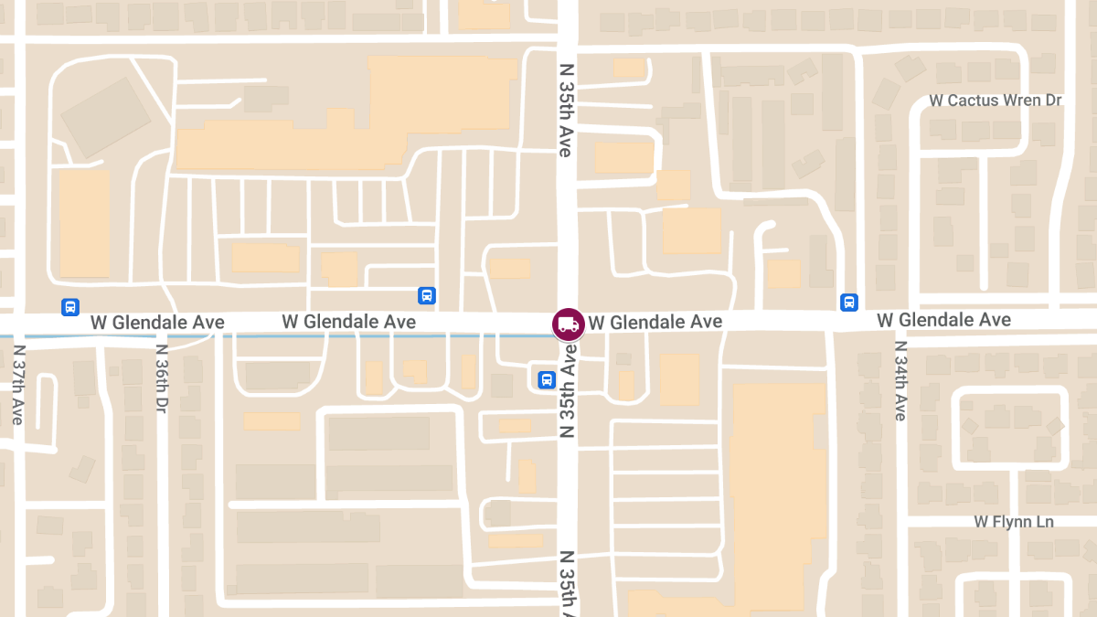 Fatal Trailer Fire Near 35th and Glendale Avenues