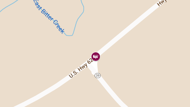 Two-Vehicle Accident on U.S. Highway 62