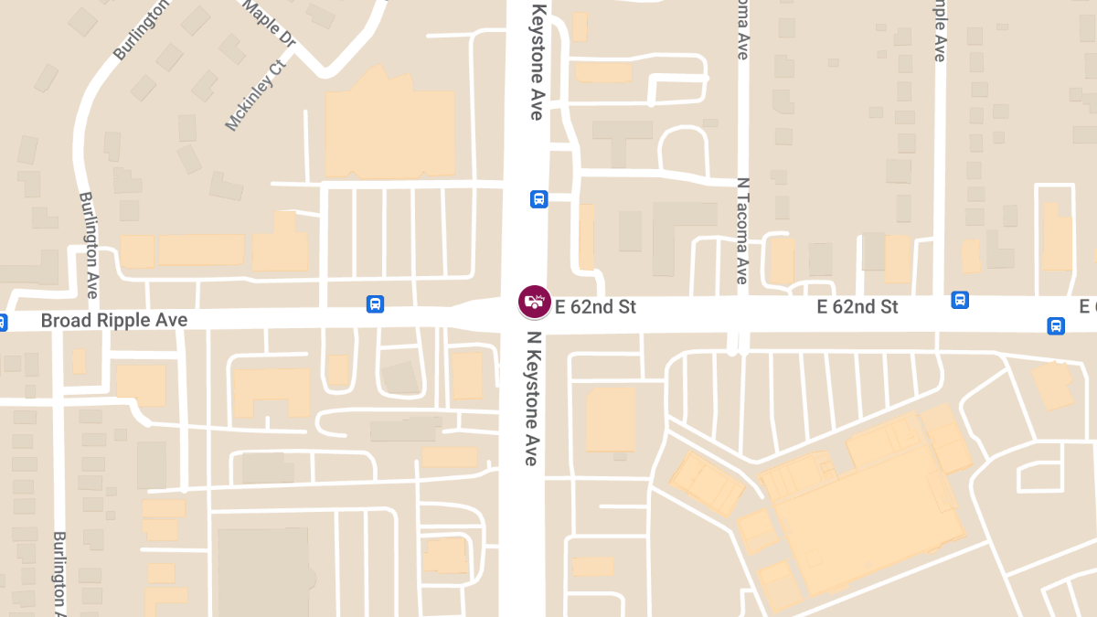 Fatal Vehicle Accident at North Keystone Ave and 62nd St/Broad Ripple Ave