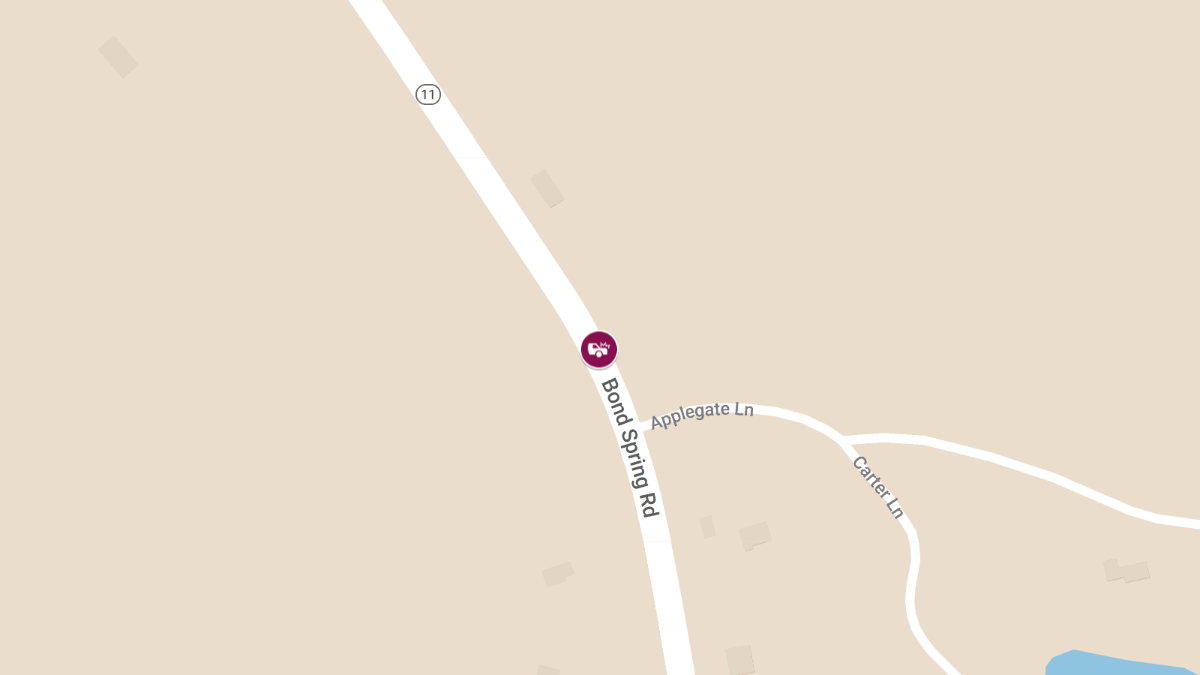Ferrari Crash on Bond Spring Rd Causes Injuries