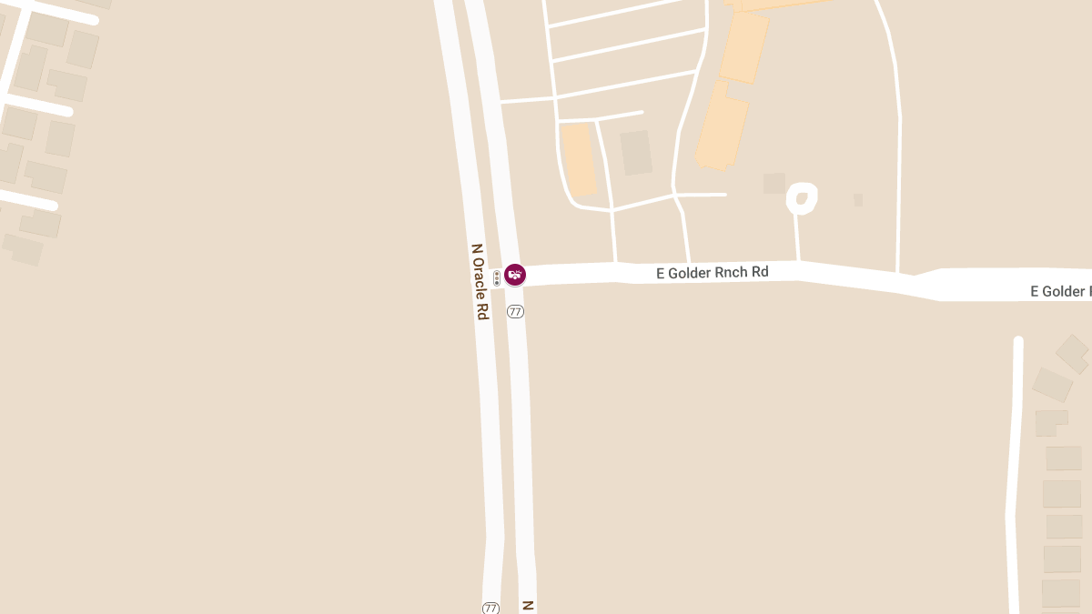 Five-Car Crash at Oracle Rd & Golder Ranch Dr