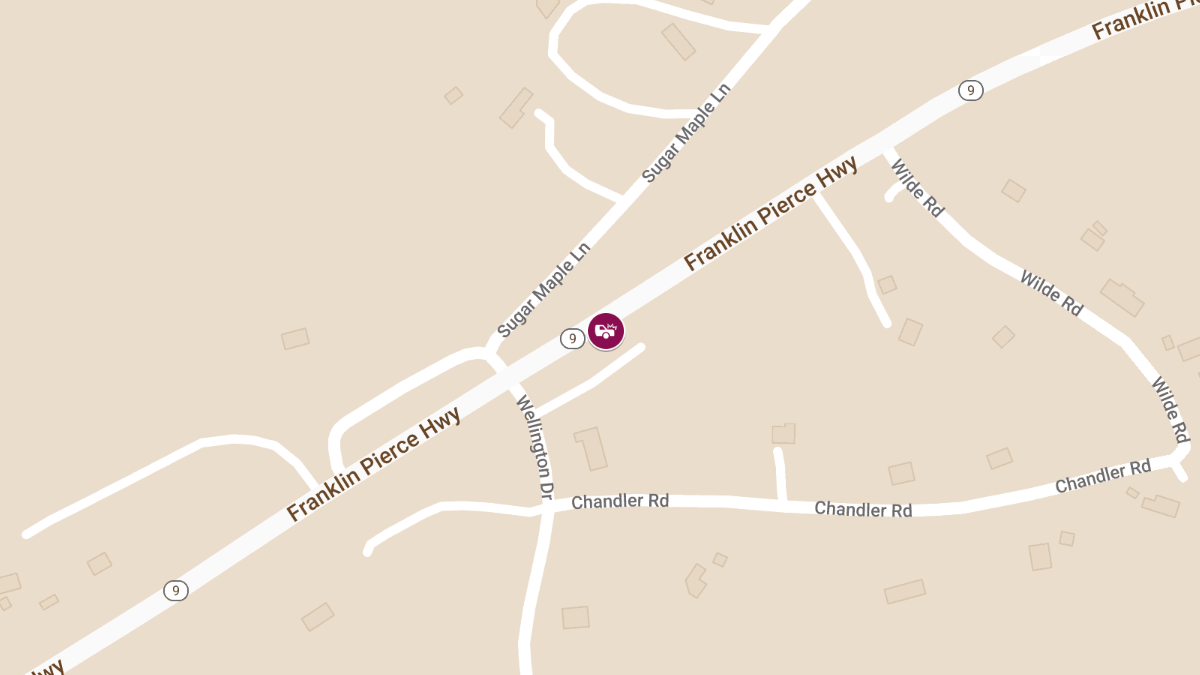 Four-Vehicle Crash on Route 9 Injures Two