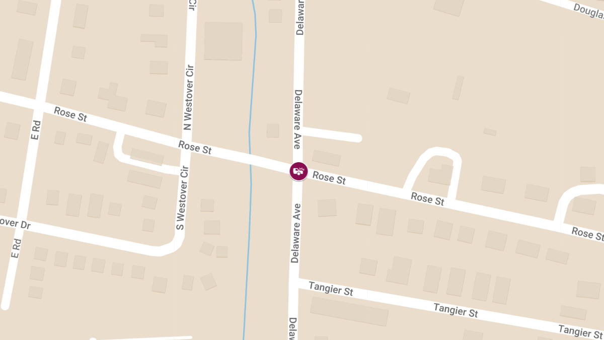 Head-On Crash at Delaware Ave and Rose St