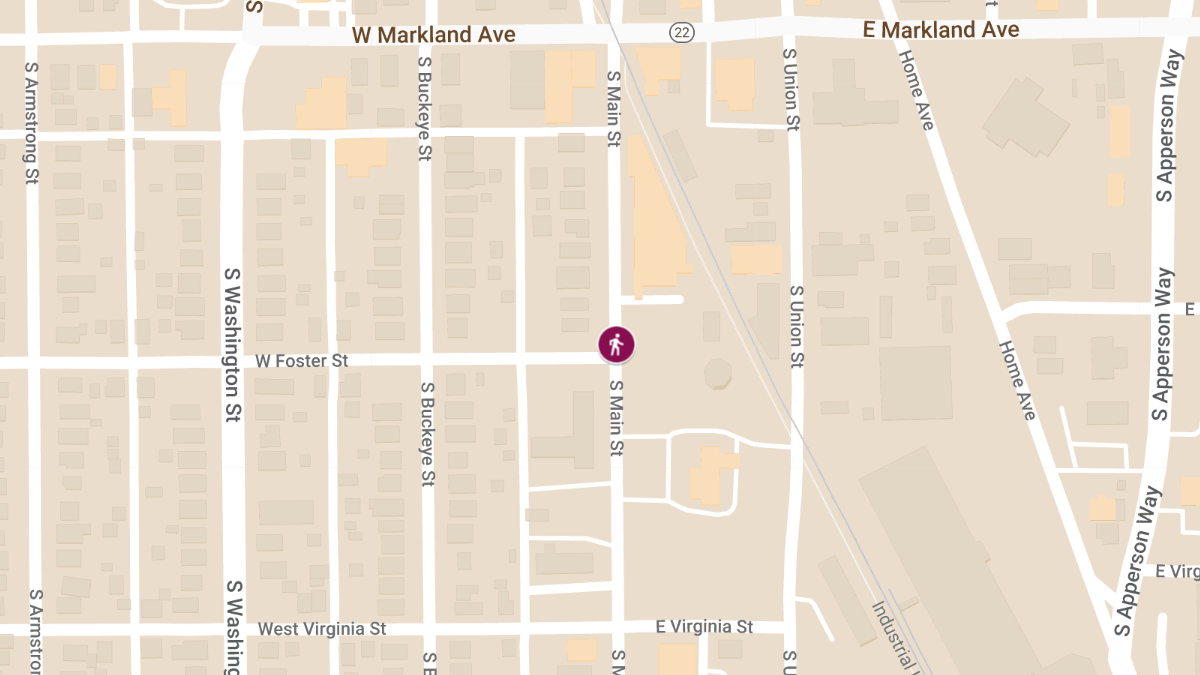 Hit Skip Accident in the 100 Block of S Main