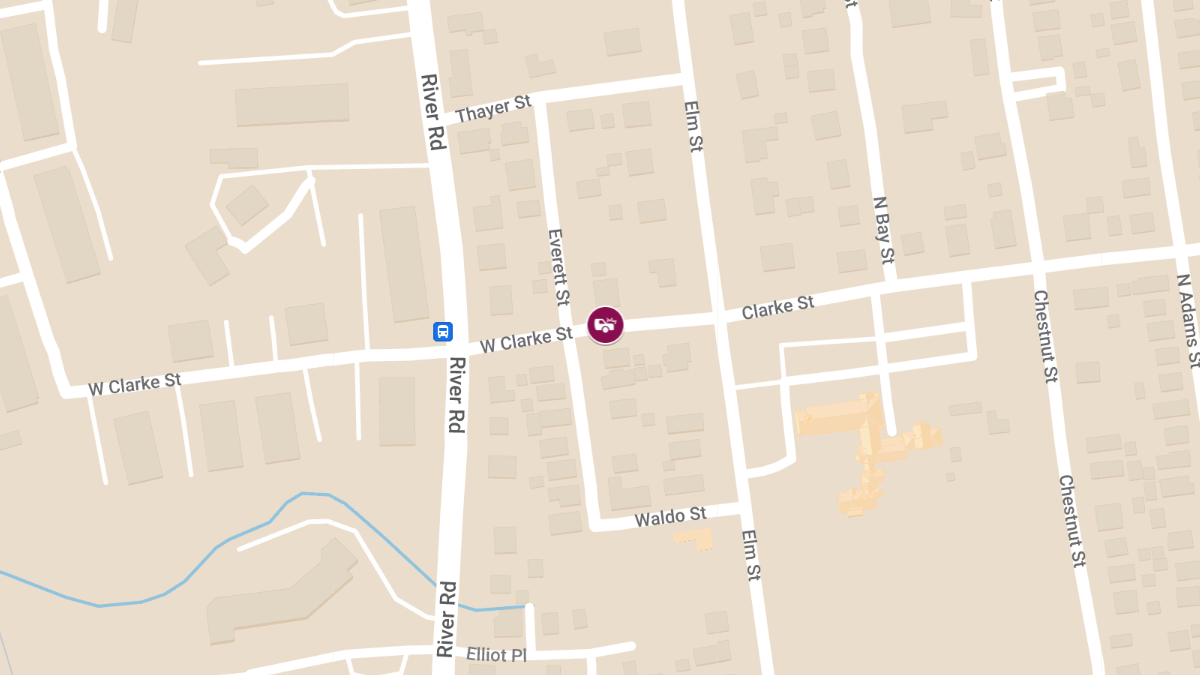 Hit-and-Run Accident at 100 W Clarke St