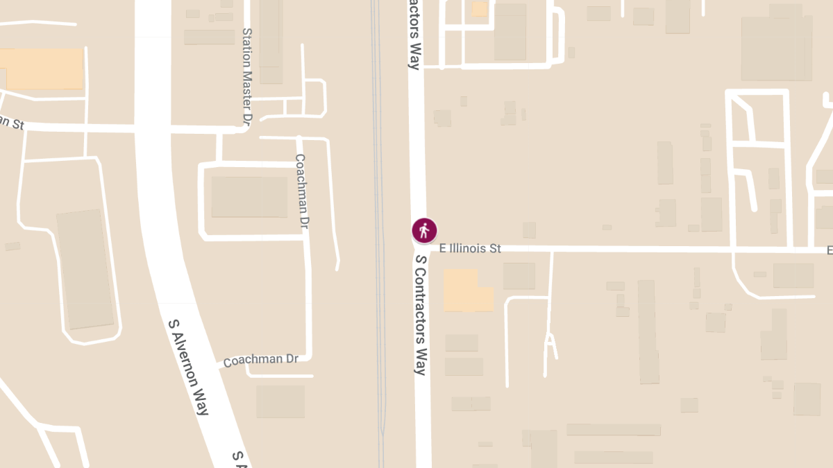 Hit and Run Accident on Contractors Way North of Illinois St