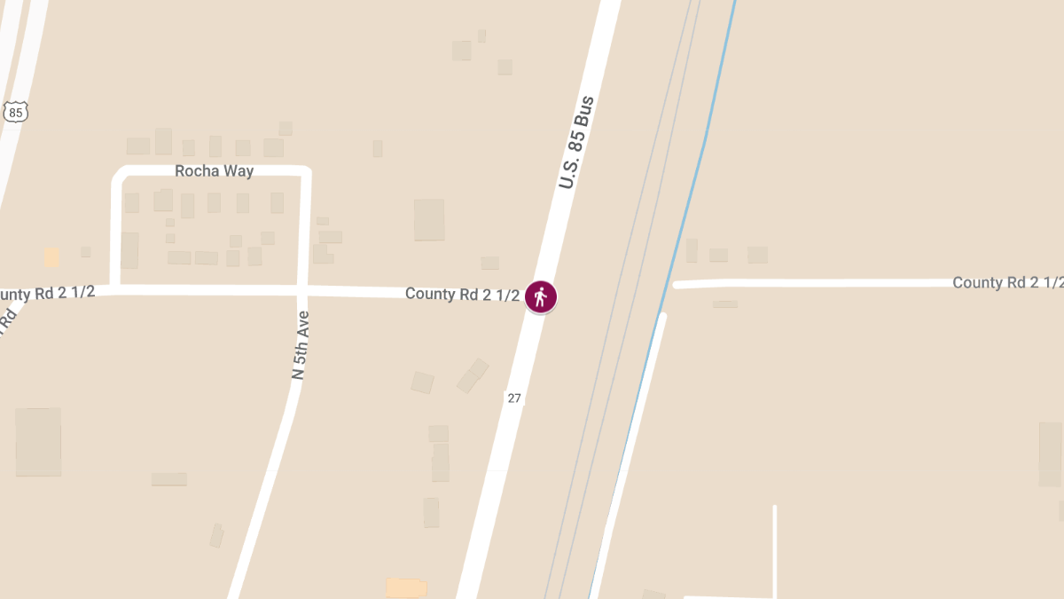 Hit-and-Run Incident Involving Pedestrian at County Road 27 and County Road 2 1/2