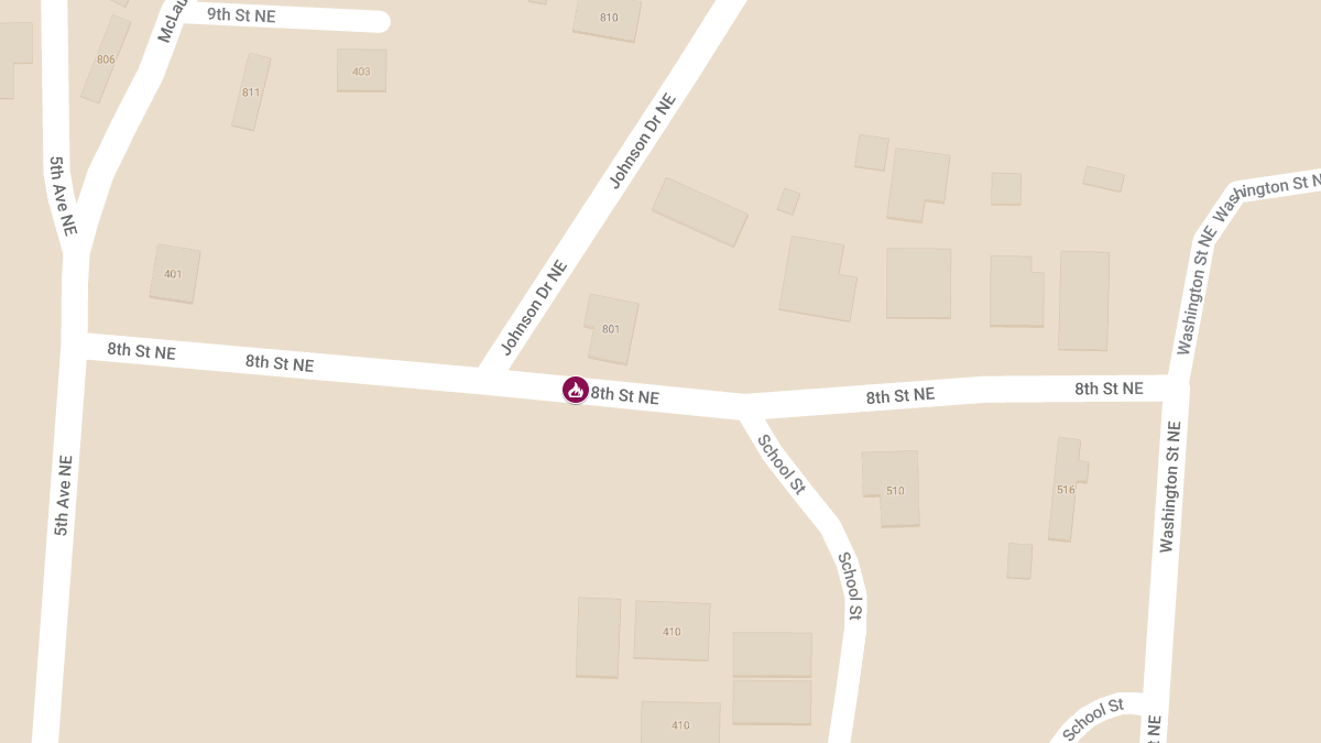 House Fire Results in Fatality on 8th St NE