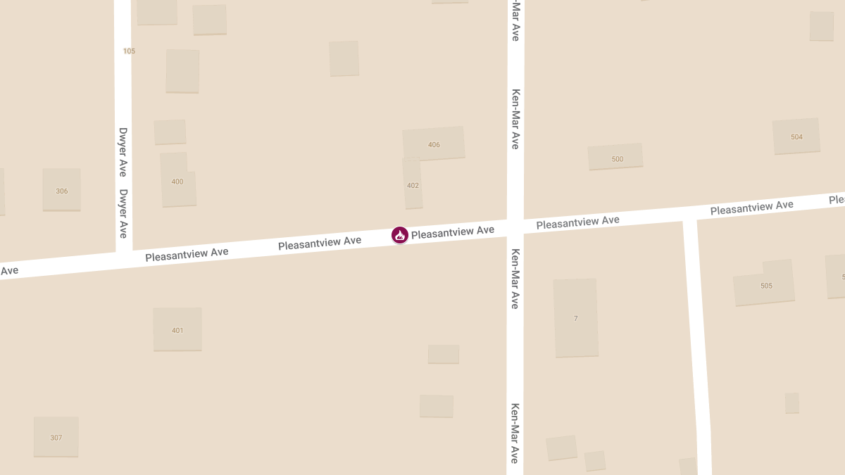 House Fire at 600 Block of Pleasantview Ave