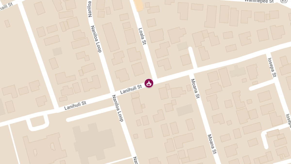House Fire on Lanihuli St