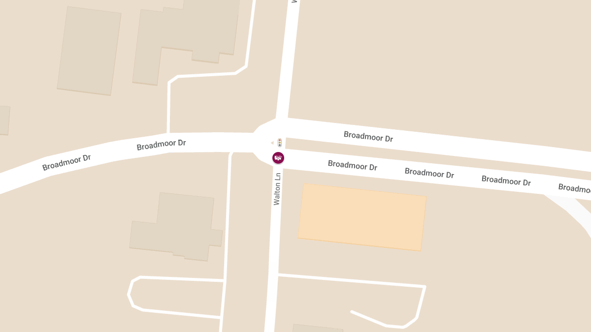 Injuries Accident at Walton Ln and Broadmoor Dr