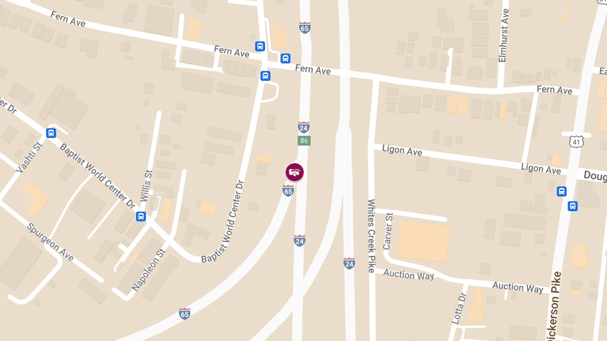 Injuries Reported in Collision at I65 N / I24 W