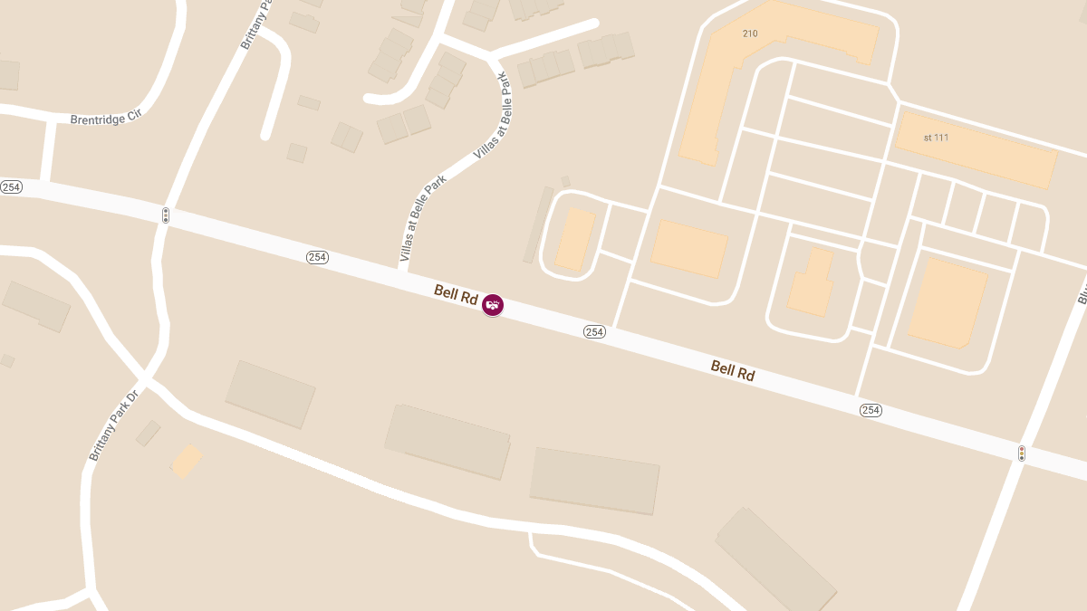 Injuries Reported in Crash at 1354 Bell Rd