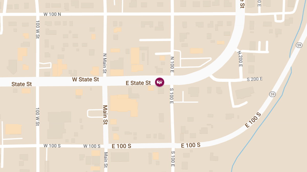 Injuries Reported in Crash on E State St