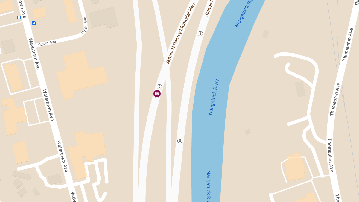 Injuries Reported in Two-Vehicle Crash on Rte 8 at Exit 30